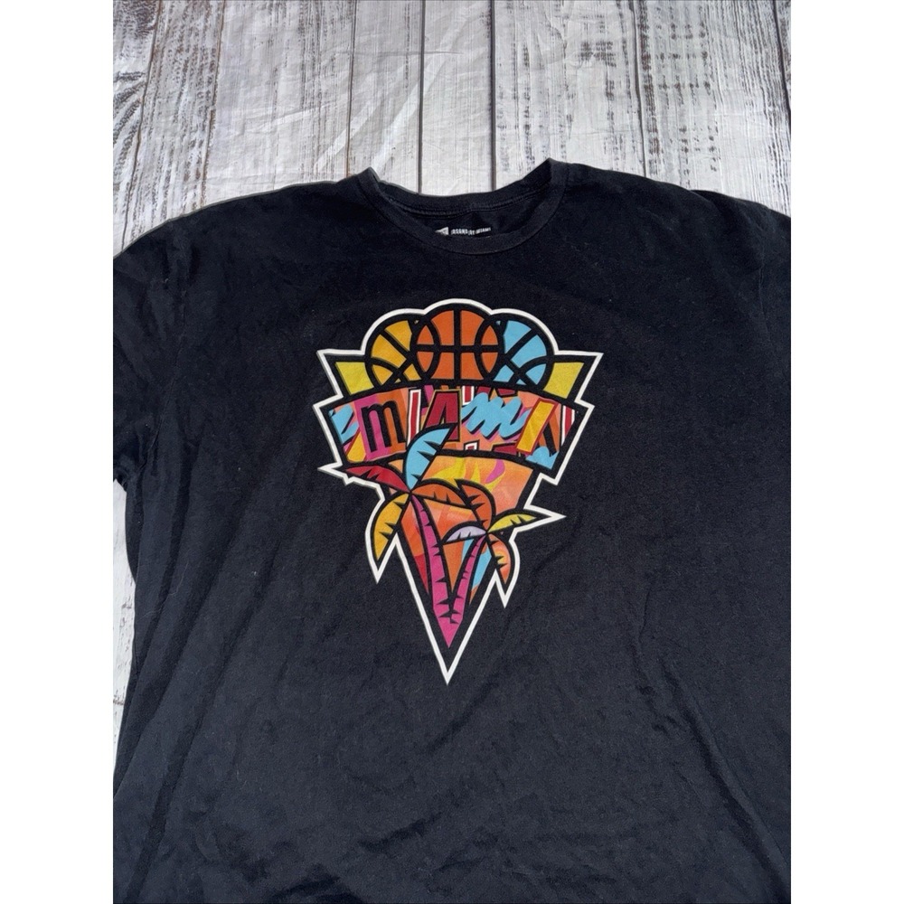 Men's 3XL Court Culture Miami T-Shirt Designed by Miami Heat Basketball